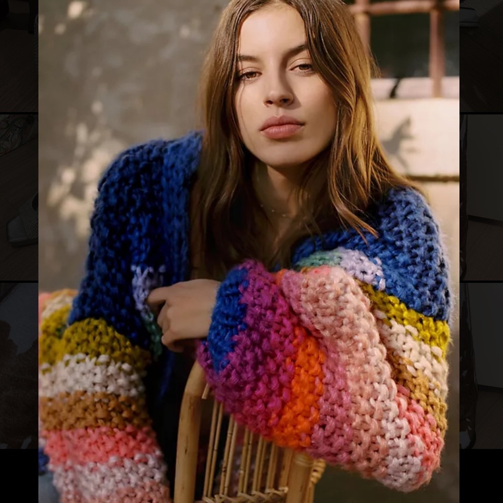 Anthropologie Cable Knit Sweater. Good condition.